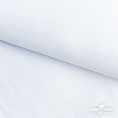 Ткань сорочечная Сплит стрейч, 130 г/м2, 58% пэ,40% хл, 2% сп. шир.150 см, цв.белый,(арт.109 стрейч) - купить в Владивостоке. Цена 411.17 руб.