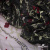 Сетка с вышивкой "Мадрид" 135 г/м2, 100% нейлон, ширина 130 см, Цвет 4/Черный - купить в Владивостоке. Цена 980 руб.