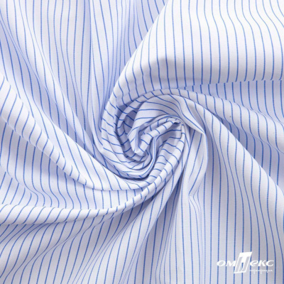Ткань сорочечная Ронда, 115 г/м2, 58% пэ,42% хл, шир.150 см, цв.3-голубая, (арт.114) - купить в Владивостоке. Цена 306.69 руб.