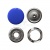 Кнопка рубашечная (закрытая) 9,5мм - эмаль, цв.168 - голубой - купить в Владивостоке. Цена: 4.77 руб.