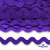 Тесьма вьюнчик 0381-0080, 8 мм/упак.33+/-1м, цвет 9530-фиолетовый - купить в Владивостоке. Цена: 107.26 руб.