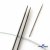 Спицы для вязания металлические d-2.5 мм круговые на тросике 53 см - купить в Владивостоке. Цена: 53.90 руб.