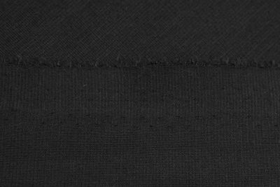 Трикотаж "Grange" BLACK 1# (2,38м/кг), 280 гр/м2, шир.150 см, цвет чёрно-серый - купить в Владивостоке. Цена 870.01 руб.