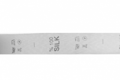Состав и уход за тк.100% Silk (4000 шт) - купить в Владивостоке. Цена: 257.40 руб.