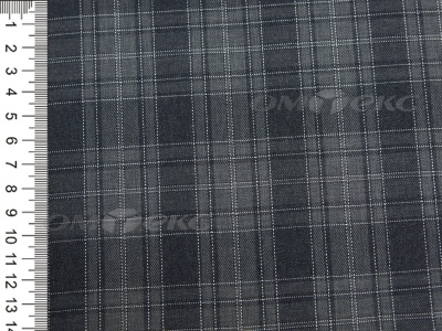 Ткань костюмная клетка 25235 2003, 185 гр/м2, шир.150см, цвет серый/сер - купить в Владивостоке. Цена 