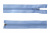 Спиральная молния Т5 351, 40 см, автомат, цвет св.голубой - купить в Владивостоке. Цена: 13.03 руб.