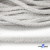 Шнур плетеный d-6 мм круглый, 70% хлопок 30% полиэстер, уп.90+/-1 м, цв.1076-белый - купить в Владивостоке. Цена: 588 руб.