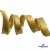Кант атласный 136, шир. 12 мм (в упак. 65,8 м), цвет золото - купить в Владивостоке. Цена: 433.08 руб.
