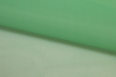 Портьерный капрон 15-6123, 47 гр/м2, шир.300см, цвет св.зелёный - купить в Владивостоке. Цена 137.27 руб.