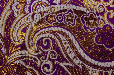 Ткань костюмная жаккард №9, 140 гр/м2, шир.150см, цвет фиолет - купить в Владивостоке. Цена 387.20 руб.