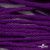 Шнур плетеный d-6 мм, круглый 70% хлопок 30% полиэстер, уп.90+/-1 м, цв.1084-фиолет - купить в Владивостоке. Цена: 588 руб.