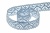 Тесьма кружевная 0621-1346А, шир. 13 мм/уп. 20+/-1 м, цвет 132-голубой - купить в Владивостоке. Цена: 575.07 руб.