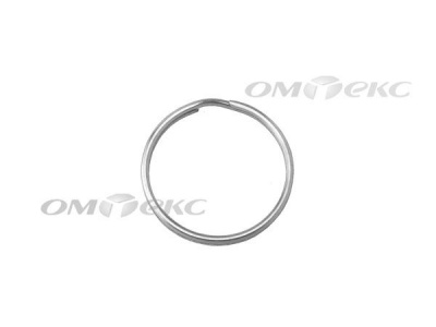 Кольцо металлическое d-20 мм, цв.-никель - купить в Владивостоке. Цена: 3.19 руб.