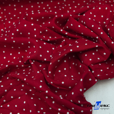 Ткань плательная "Вискоза принт"  100% вискоза, 95 г/м2, шир.145 см Цвет 2/red - купить в Владивостоке. Цена 297 руб.