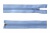Спиральная молния Т5 351, 75 см, автомат, цвет св.голубой - купить в Владивостоке. Цена: 16.28 руб.