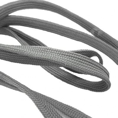 Шнурки т.5 80 см серый - купить в Владивостоке. Цена: 16.76 руб.