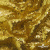 Сетка с пайетками, 188 гр/м2, шир.140см, цвет жёлтое золото - купить в Владивостоке. Цена 505.15 руб.