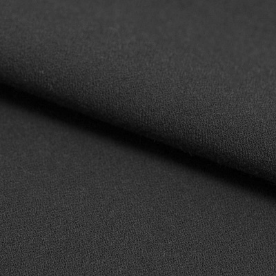 Костюмная ткань с вискозой "Бриджит", 210 гр/м2, шир.150см, цвет чёрный - купить в Владивостоке. Цена 570.73 руб.