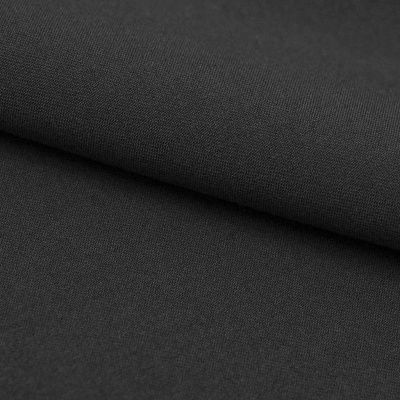 Костюмная ткань с вискозой "Салерно", 210 гр/м2, шир.150см, цвет чёрный - купить в Владивостоке. Цена 450.98 руб.