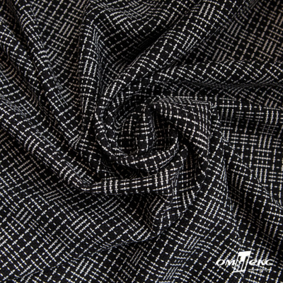 Ткань костюмная "Гарсия" 80% P, 18% R, 2% S, 335 г/м2, шир.150 см, Цвет черный - купить в Владивостоке. Цена 669.66 руб.