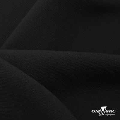 Ткань костюмная "Микела", 96%P 4%S, 255 г/м2 ш.150 см, цв-черный #1 - купить в Владивостоке. Цена 345.40 руб.