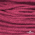 Шнур плетеный d-6 мм, 70% хлопок 30% полиэстер, уп.90+/-1 м, цв.1068-фуксия - купить в Владивостоке. Цена: 588 руб.