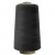 Швейные нитки (армированные) 28S/2, нам. 2 500 м, цвет чёрный - купить в Владивостоке. Цена: 139.91 руб.