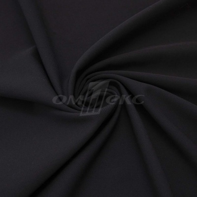 Ткань костюмная "Меган", 78%P 18%R 4%S, 205 г/м2 ш.150 см, цв-черный (Black) - купить в Владивостоке. Цена 392.32 руб.