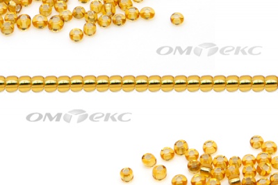 Бисер (SL) 11/0 ( упак.100 гр) цв.22 - золото - купить в Владивостоке. Цена: 53.34 руб.