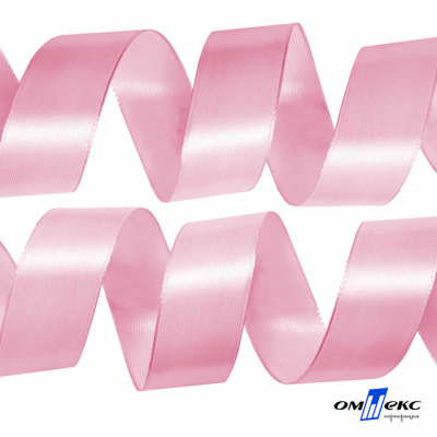050-нежно-розовый Лента атласная упаковочная (В) 85+/-5гр/м2, шир.50 мм (1/2), 25+/-1 м - купить в Владивостоке. Цена: 120.46 руб.