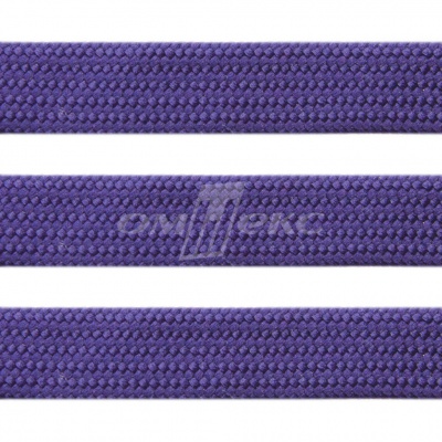 Шнур 15мм плоский (100+/-1м) №10 фиолетовый - купить в Владивостоке. Цена: 10.21 руб.
