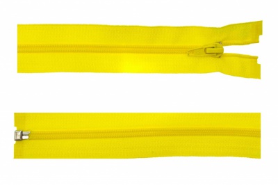 Спиральная молния Т5 131, 40 см, автомат, цвет жёлтый - купить в Владивостоке. Цена: 13.03 руб.