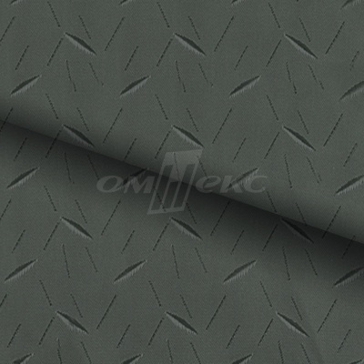 Ткань подкладочная жаккард Р14076-1, 18-5203, 85 г/м2, шир. 150 см, 230T темно-серый - купить в Владивостоке. Цена 168.15 руб.