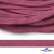 Шнур плетеный d-8 мм плоский, 70% хлопок 30% полиэстер, уп.85+/-1 м, цв.1029-розовый - купить в Владивостоке. Цена: 735 руб.