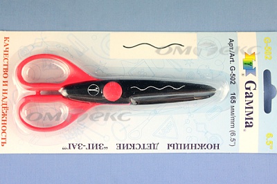 Ножницы G-502 детские 165 мм - купить в Владивостоке. Цена: 292.21 руб.