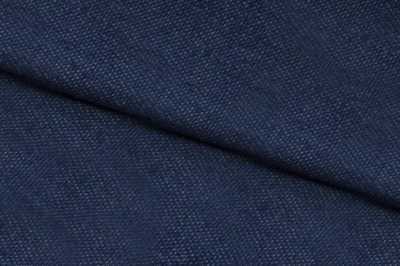 Ткань джинсовая №96, 160 гр/м2, шир.148см, цвет синий - купить в Владивостоке. Цена 350.42 руб.