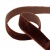 Лента бархатная нейлон, шир.12 мм, (упак. 45,7м), цв.120-шоколад - купить в Владивостоке. Цена: 392 руб.