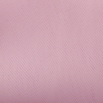 Фатин матовый 16-12, 12 гр/м2, шир.300см, цвет нежно-розовый - купить в Владивостоке. Цена 97.30 руб.