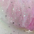 Сетка Фатин Глитер Спейс, 12 (+/-5) гр/м2, шир.150 см, 16-12/розовый - купить в Владивостоке. Цена 202.08 руб.