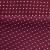 Креп стрейч Амузен, 85 г/м2, 19-2024 (темный рубин)/белый мелкий горох, шир.150 см - купить в Владивостоке. Цена 220.50 руб.