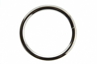 Кольцо металлическое d-38 мм, цв.-никель - купить в Владивостоке. Цена: 4.89 руб.