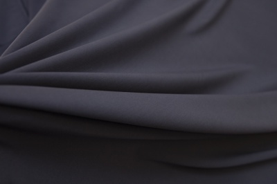 Костюмная ткань с вискозой "Флоренция" 19-4014, 195 гр/м2, шир.150см, цвет серый/шторм - купить в Владивостоке. Цена 458.04 руб.