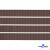 Репсовая лента 005, шир. 6 мм/уп. 50+/-1 м, цвет коричневый - купить в Владивостоке. Цена: 88.45 руб.