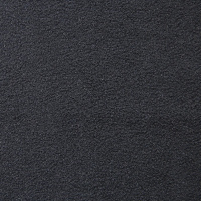 Флис DTY, 130 г/м2, шир. 150 см, цвет чёрный - купить в Владивостоке. Цена 694.22 руб.