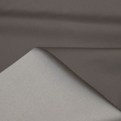 Курточная ткань Дюэл (дюспо) 18-0201, PU/WR/Milky, 80 гр/м2, шир.150см, цвет серый - купить в Владивостоке. Цена 160.75 руб.