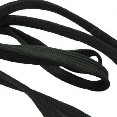Шнурки т.5 110 см черный - купить в Владивостоке. Цена: 23.25 руб.