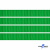 Репсовая лента 019, шир. 6 мм/уп. 50+/-1 м, цвет зелёный - купить в Владивостоке. Цена: 87.54 руб.