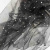 Сетка Фатин Глитер Спейс, 12 (+/-5) гр/м2, шир.150 см, 16-167/черный - купить в Владивостоке. Цена 184.03 руб.