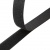 Липучка с покрытием ПВХ, шир. 25 мм (упак. 25 м), цвет чёрный - купить в Владивостоке. Цена: 14.93 руб.