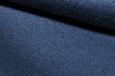 Ткань костюмная 8874/3, цвет темно-синий, 100% полиэфир - купить в Владивостоке. Цена 433.60 руб.